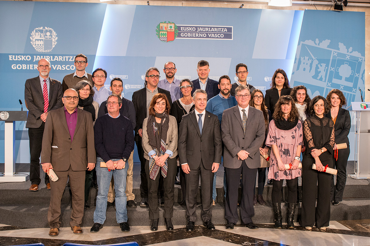 The Lehendakari welcomes new Ikerbasque researchers